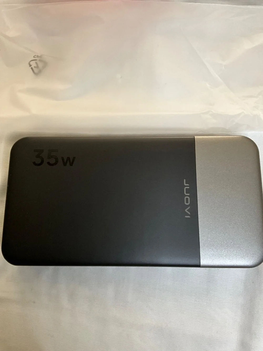 JUOVI Power Bank 20000mAh 35W Charging Portable External External Battery Black